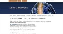 Desktop Screenshot of kinseychiropractic.com