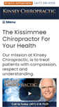 Mobile Screenshot of kinseychiropractic.com